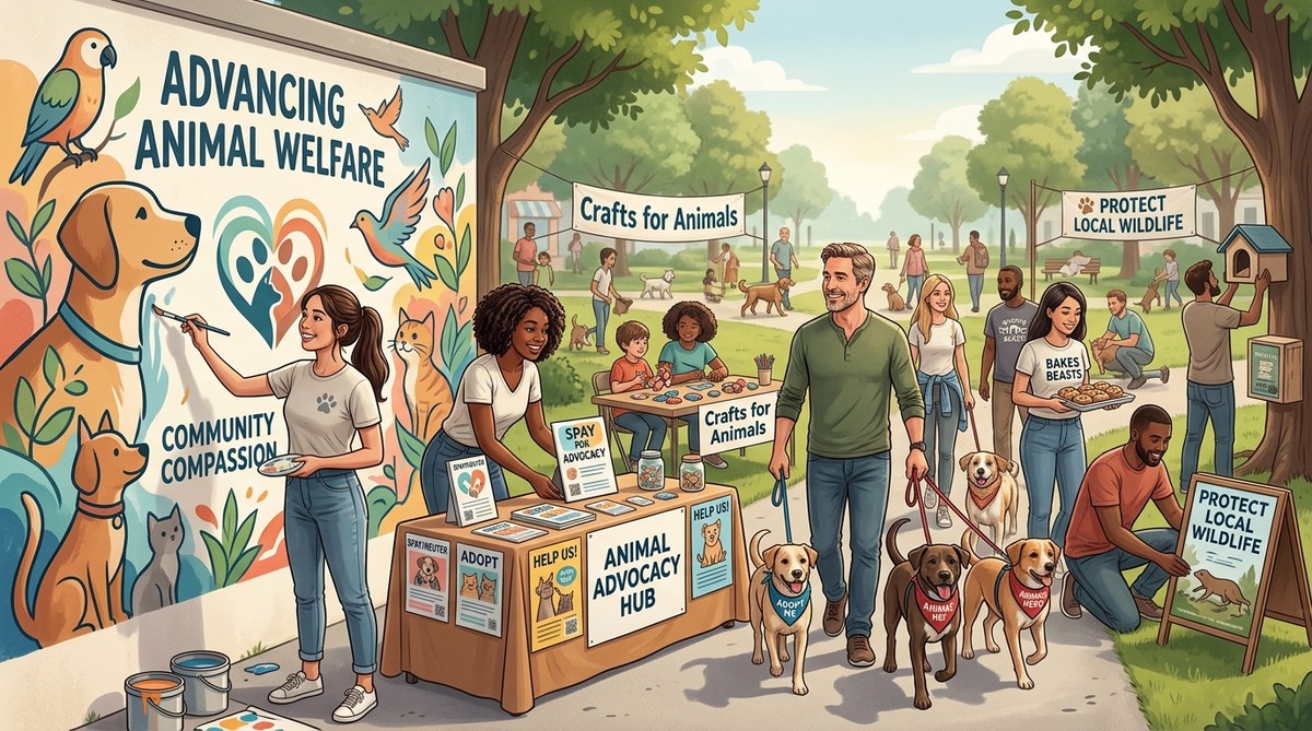 10 Creative Ways to Raise Awareness for Animal Welfare in Your Community