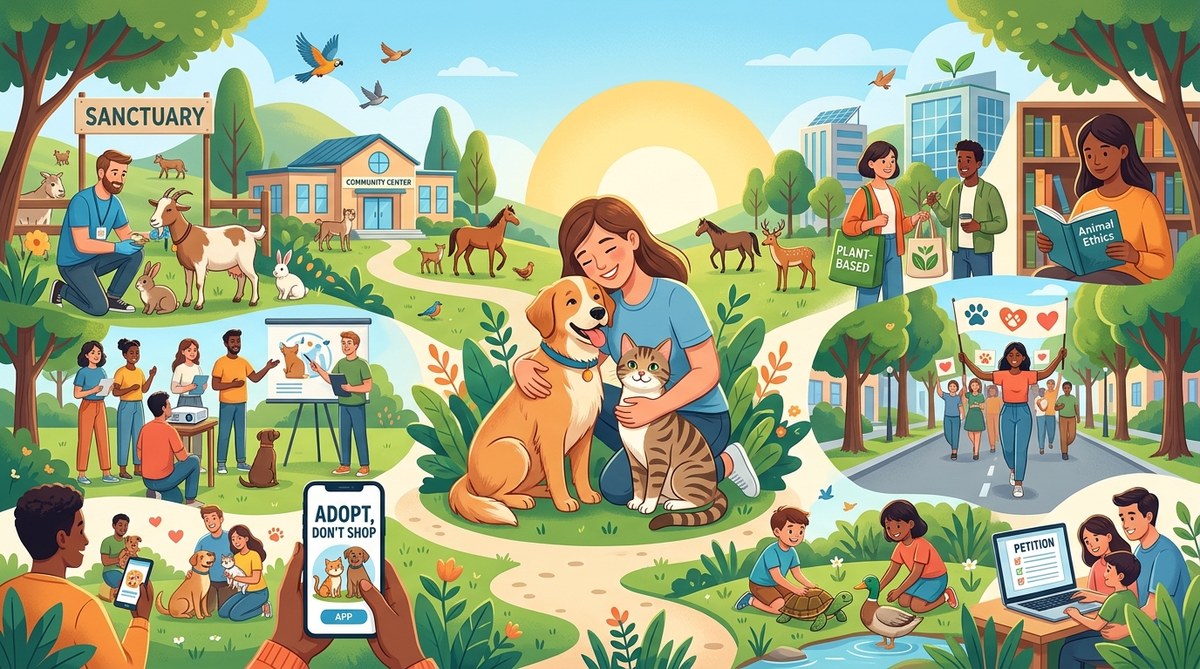 10 Innovative Ways to Promote Compassion and Ethical Treatment for Animals