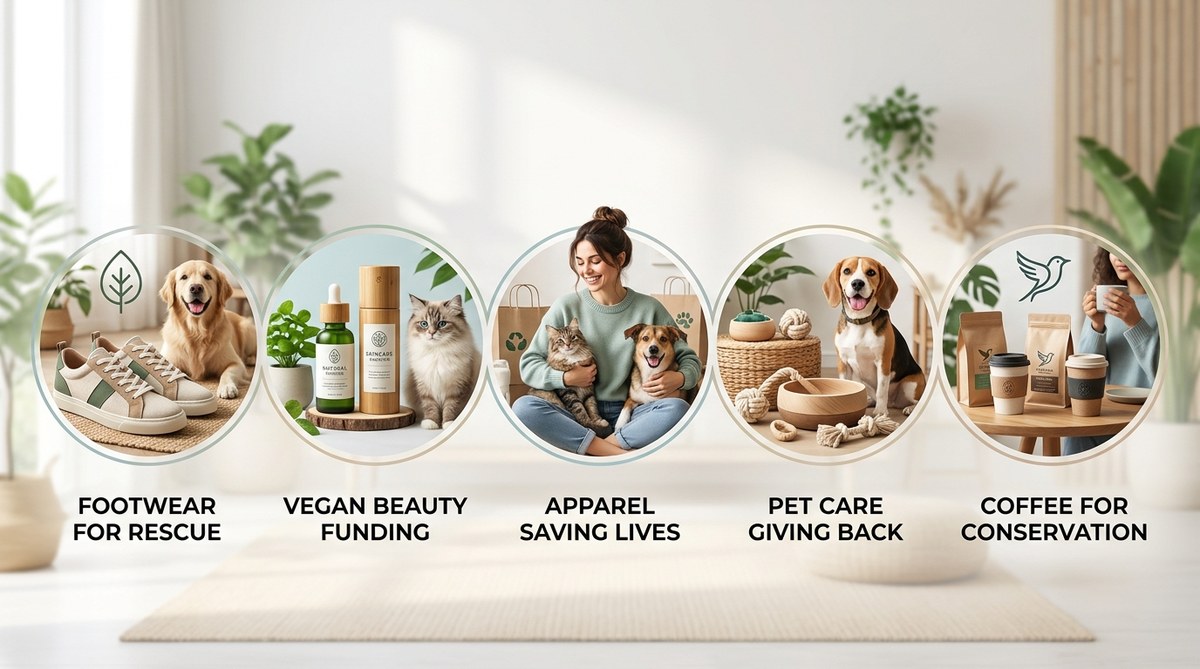 5 Ethical Brands That Donate a Portion of Profits to Animal Welfare