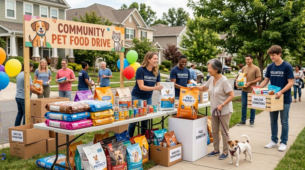 How to Start a Neighborhood Pet Food Drive for Shelters in Need
