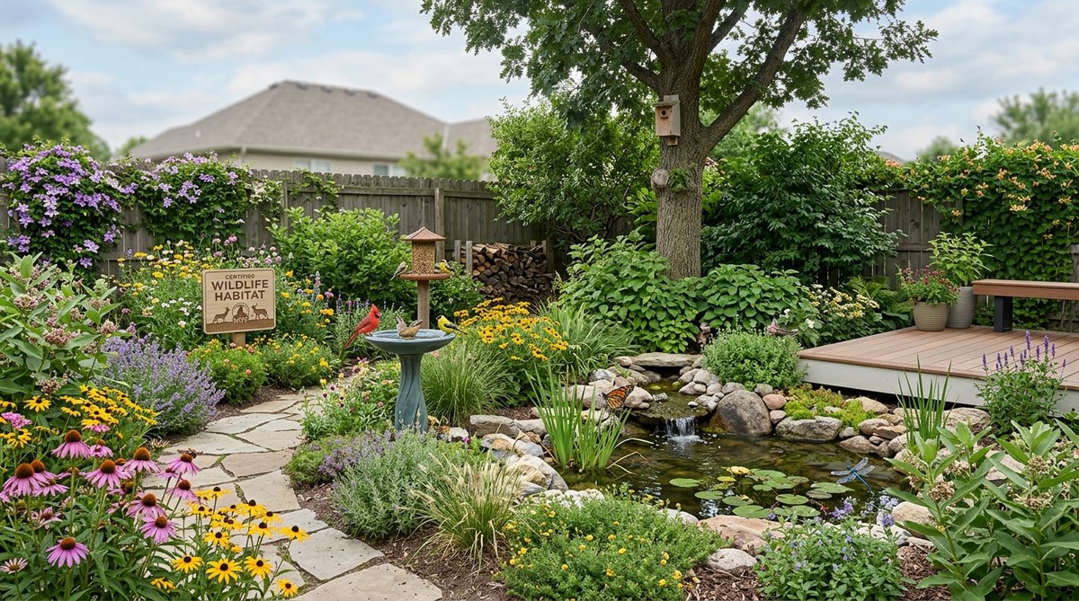 6 Steps to Transform Your Backyard into a Certified Wildlife Habitat