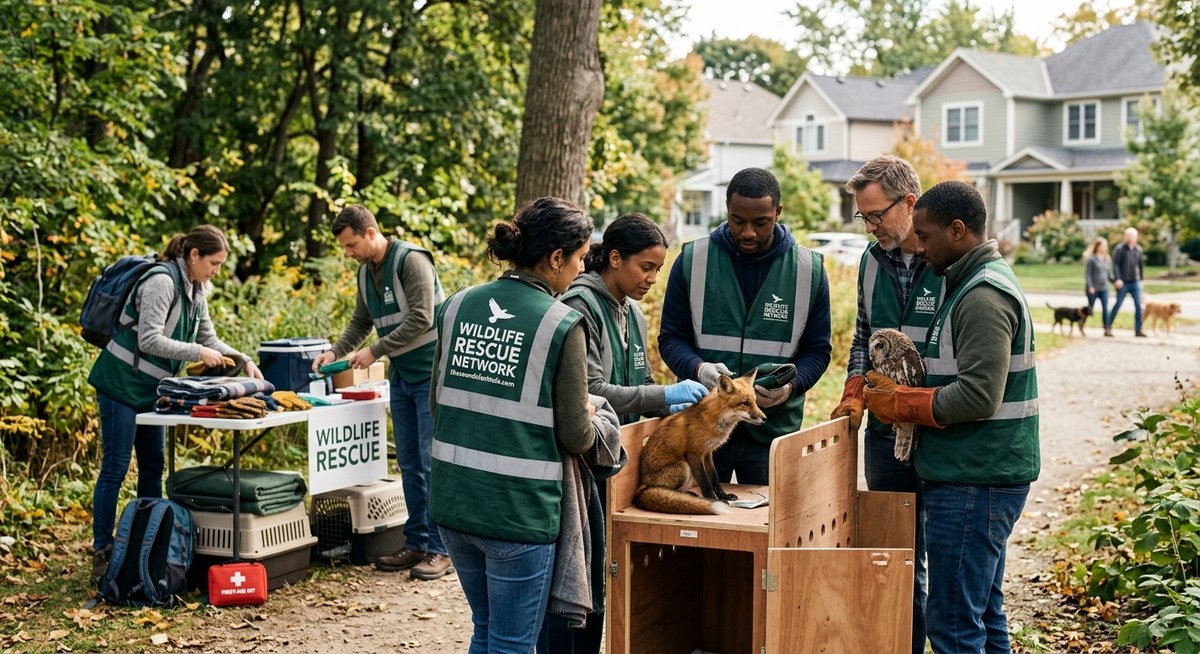 How to Start a Wildlife Rescue Network in Your Neighborhood