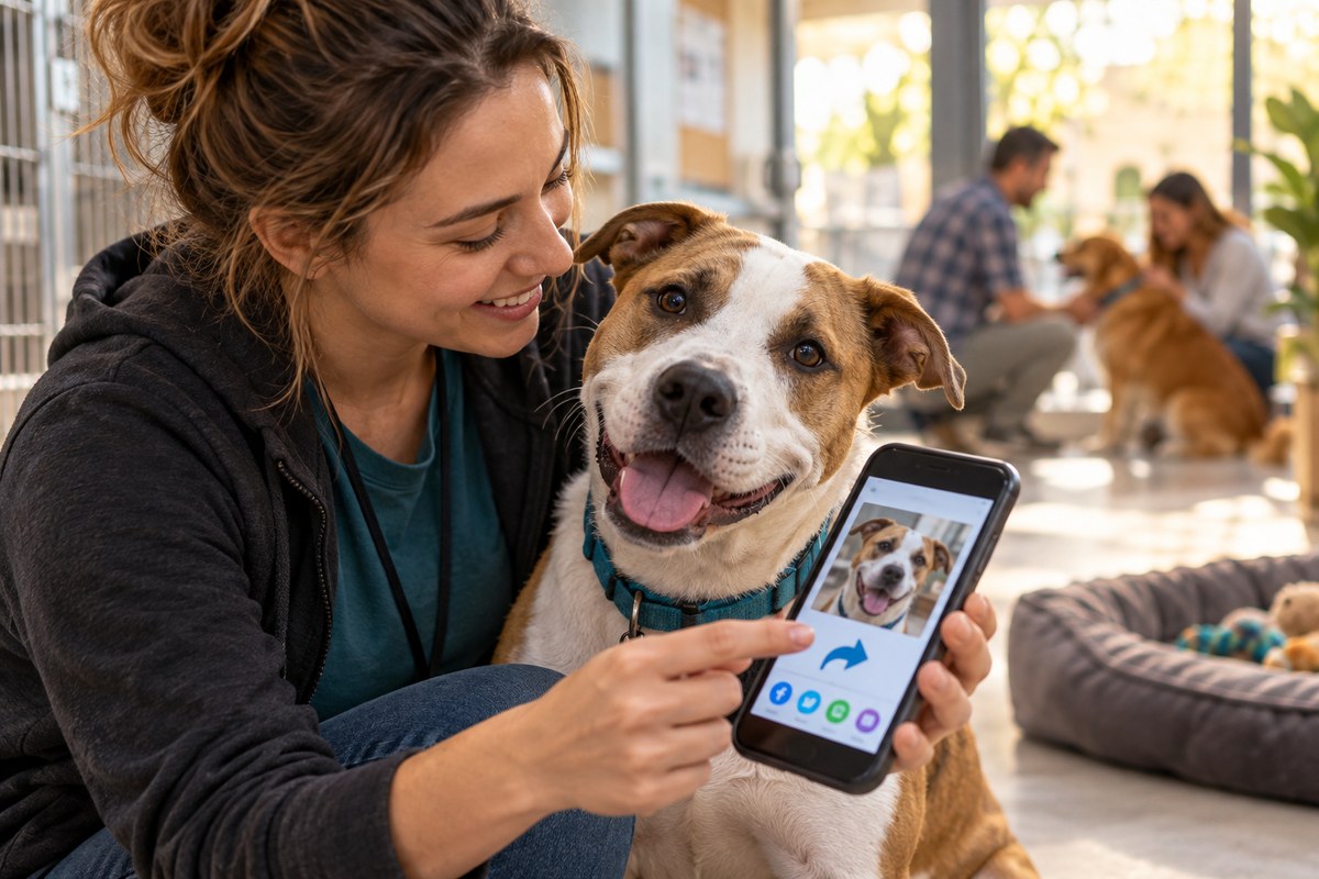 The 5-Minute Rescue: How a Quick Social Media Share Can Save a Shelter Pet’s Life